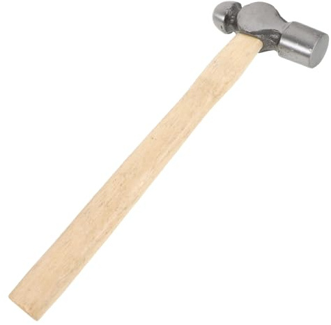 GALPADA Martello da Carpenteria con Manico Testa Rotonda in Acciaio Strumento Multifunzione Portatile per Decorazioni Domestiche Te e Lavori di Falegnameria