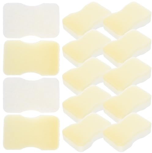 Hoement 15 pezzi Spugne per Pulizia Paralumi in Tessuto Assorbi Polvere Delicato Riutilizzabili e Resistenti Kit Manutenzione Lampade Facile da Impugnare per Rimozione Fuliggine e Peli