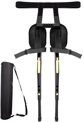 Wearable Seat | Portable Folding Invisible Seat & Leg Brace | Outdoor Fishing Stool, 3 Gear Adjustable Ergonomic Lightweight for Carpenters, Photographers