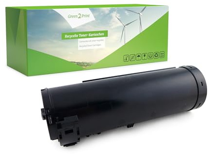 Green2Print Hochleistungstoner schwarz 23700 Seiten ersetzt Epson C13S050697, C13S050698, C13S050699 passend für Epson Workforce AL-M400DN, AL-M400DTN, AL-M400