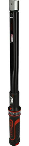 KS TOOLS 516.1652DKD Drehmomentschlüssel ERGOTORQUEPRÄZISION mit DKD-Zertifikat, Blau/Schwarz, 14 x 18 mm - 40-200 Nm