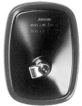 SET of Universal Truck Mirror Size(188mm x 135mm) Black