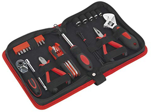 SEALEY MS164 Motorrad Toolkit underseatkann unter Stahlbürsten/