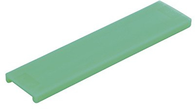 GLUSKE Glasklosss GL-IB 100 x 52 x 5 mm, tillverkad av plast grön, 500 stycken | Underläggskilar – distansplattor