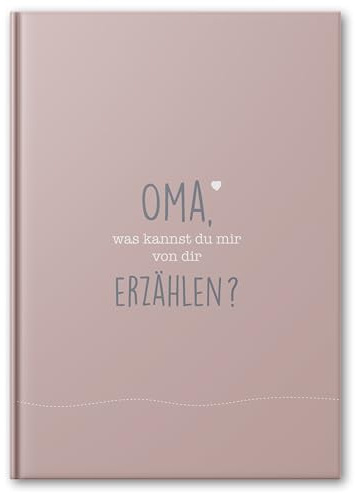 Cupcakes & Kisses Oma was kannst du erzählen – Ausfüllbuch mit viefür Großmütter mit vielen verschiedenen Fragen – Persönliches Erinnerungsbuch – Geschenkidee für Oma zum Geburtstag oder Weihnachten