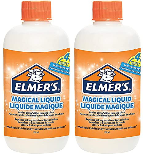 LPCD Elmers Glue Slime Magical Liquid Activator Solution, 8.75 fl. oz. Bottle - Great for Making Slime, 2 Pack TO BE SOLD BY LPC DIRECT ONLY