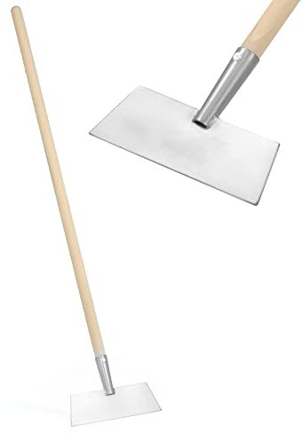 KADAX Picadora de Hielo, raspador de Hielo con Cabeza de Aluminio, palillo de Hielo con Mango de Madera, Herramienta para Eliminar el Hielo, con herraje de Aluminio, bisagra Ligera (25 x 8 cm)