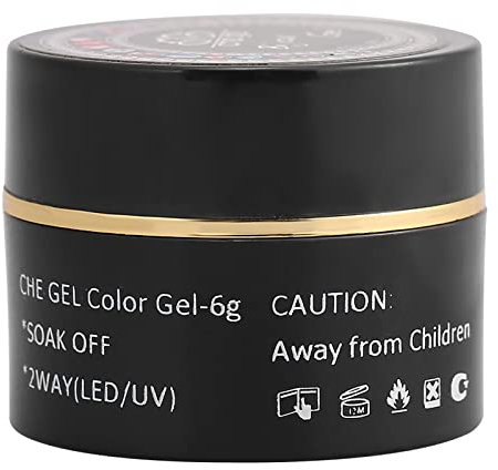 Fester Nagelgel-Kleber für Weich Gel, Nagels pitzen Fester Gel Nagel kleber Profession ell Klebend Dick Nagel UV Gel Kleber Strass Zubehör Dekoration Bling Nagel Werkzeuge