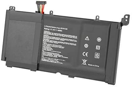 Exmate B31N1336 A42-S551 C31-S551 Battery for ASUS VivoBook A551L A551LN R533L K551LN K551L K551LB K551LA R553L R553LN R553LF R553LN V553LN 51L 51L S51L S551LN S551LB S551LA V551L V551LA (11.4V,