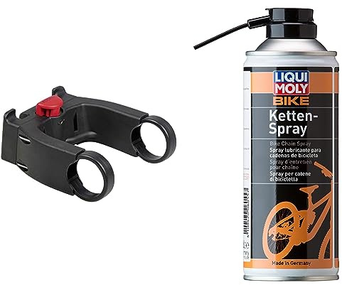 KLICKfix Zubehör Lenkeradapter E, Schwarz (Model 0211EB), One Size Ohne Schloss