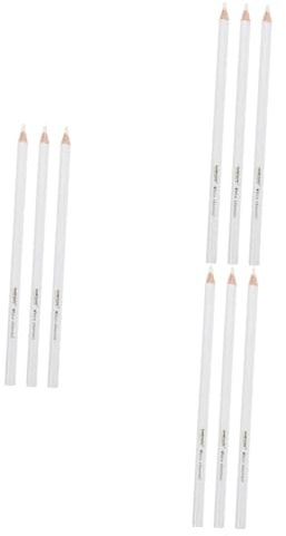 EXCEART 9 Stk Kohlestift weiße Kohlestäbchen Skizzieren Sie weiße Kohle Holzstift buntstifte Skizzieren von Malwerkzeugen Skizzierstifte aus Holz gewidmet Bleistift Kohlestreifen Holzkohle