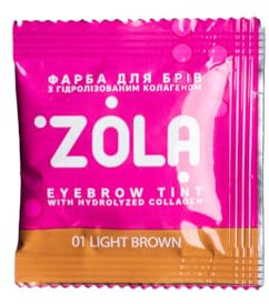 Zola 01 Teinture Sourcils Brun Clair + Oxidant