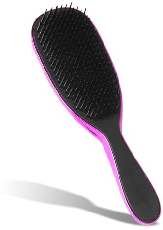 Anluomania Spazzola per Capelli, Volumizzante, Spazzola Districante per Capelli, Spazzola Ad Aria Calda, Detangler Spazzola per Capelli, Per Capelli Umidi Asciutti, Districa Tutti i Tipi di Capelli