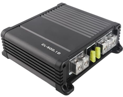 Amplificatore Monoblocco Automobilistico Canale 500W 500W RMS 2Ω 300W 4Ω Alti Prestazioni per Suono Nitido e Esperto di Guida Avanzata