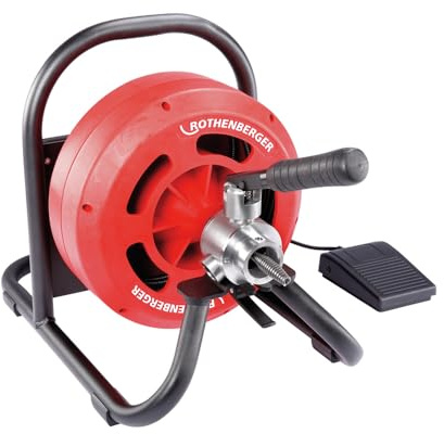 ROTHENBERGER RODRUM S 13 Rohrreinigungsmaschine, 10mm-13mm Spiraldurchmesser, 440W, 50Hz, 220V-240V | 1000001257 | Rohrreinigungswerkzeug, Reinigung von Rohren