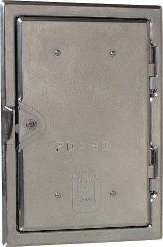 Kamintüren Möck aus Edelstahl V2A Kamin Kamintür Putztüre Auswahl Größe 135x300