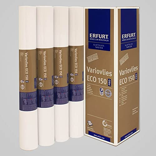 Erfurt 8x EcoVlies EV 150 Variovlies 25x0,75m Glattvlies 150m²