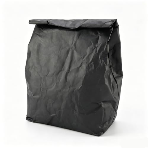 Cyrank Gewachstem Canvas Lunchtasche, Lebensmitteltasche, Lunch-Tasche, Lunchtüte, Wasserdichte Isolierte Lunchbag, Pausenbrot-Tasche Wiederverwendbarem Und Waschbarem, Lunchtüte Frühstückstüte