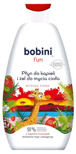 Bobini Bobinifun Strawberry Bath and Body Wash für den professionellen Einsatz zur Verbesserung der Leistung bei jeder Anwendung mit 500 m Messung oder Spezifikation