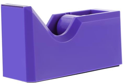NUOBESTY Bandschneider Klebebandabroller aus Metall Desktop-Klebebandabroller schreibtisch Magnetband tragbarer Bandhalter Tisch-Tape-Organizer klein Spender Geschenk Schneidemaschine Büro