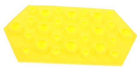 Cabilock Bandeja con Molde de Silicona con Forma de Diamante en 3d para Galletas de Chocolate Y Cristal para Hornear Y Hacer Postres