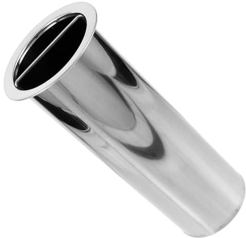 PHENOFICE Secchio in Acciaio Inox Per Spiedini Supporto Per Barbecue Contenitore Per Bastoncini Porta Spiedini Leggero E Durevole