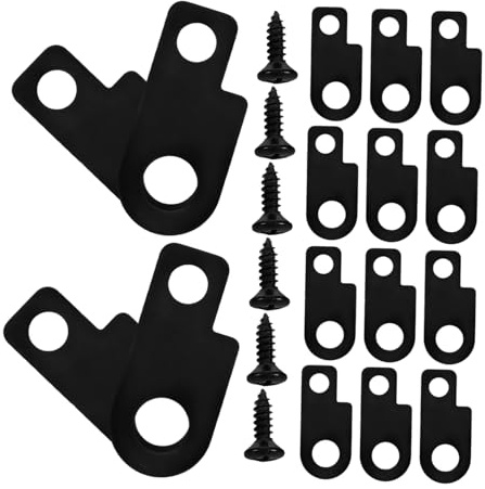 Milisten Montagezubehör und Universeller Kompatibilität mit Stabilem Mechanismus Gitarrenpedal 16 Stück aus Metall für E-gitarren für Übung und Bühnenauftritte
