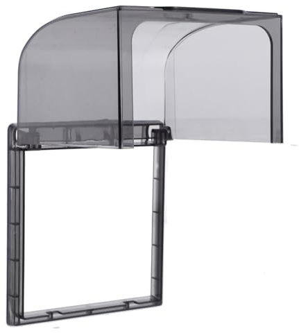 iplusmile Coperchio Per Presa Elettrica Scatola Di Sicurezza Per Prese Muro Copertura Resistente Alle Intemperie Per Spazi Umidi Realizzata in Robusta Plastica Facile Da Installare