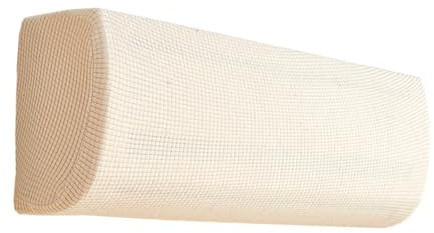Housse Anti-poussière Murale Pour Climatiseur D'intérieur (88-110 Cm) – Lavable En Machine, Extensible, Ourlet Et Joint Élastiques, Facile À Mettre Enlever, Protège Des Débris(Beige,88-95cm)
