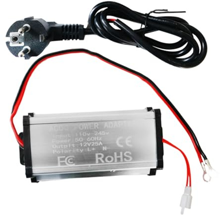 Adaptateur de chauffage - Transformateur de tension portable Plug and Play - 220 V 12 V - Pour véhicules de camping, camions, véhicules, camping, road trips, maison, voiture