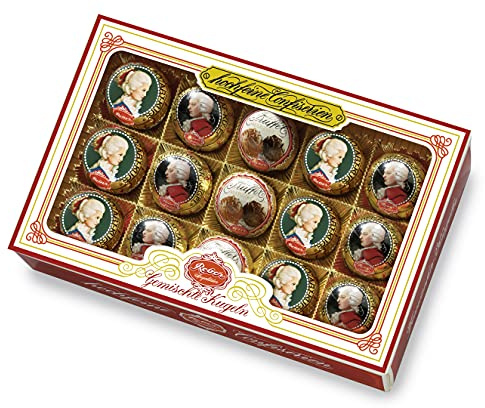 Reber Gemischte Kugeln, 15er Packung mit Mozart-, Constanze- und Trüffel-Spezialitäten, 1 x 300 g