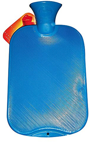 Fashy Traditional Hot Water Bottle Blue, Red, Green, Champagne, White, Purple