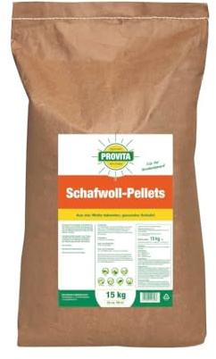 Schafwoll-Pellets Naturdünger 15 kg Papiersack