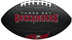 Wilson Pelota de fútbol Americano Mini NFL Team Soft Touch, Cuero Mixto Suave al Tacto