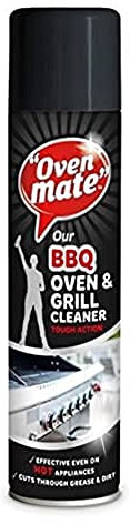 Oven Mate OM BBQ Oven & Grill Cleaner 400ml, Clear