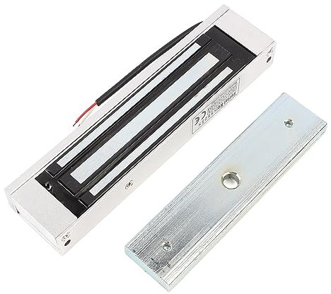 Serratura Elettromagnetica Incasso, Serratura Magnetica, Forza di Tenuta 396 Libbre 180 Kg, Serratura Magnetica Elettrica Incorporata 24 V, per Porta di Controllo Accessi e