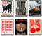Winund set di 3 poster 50x70 cm, SENZA CORNICE, stampe da parete moderne, quadri grandi dimensioni, poster da parete giganti, quadri moderni soggiorno grandi, stampe quadri, (WHATEVER 30x40)