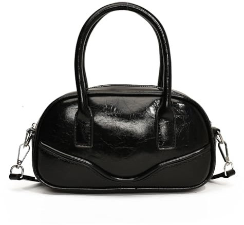 WMFASBAG Hand-Bowling-Tasche, PU-Leder, Umhängetasche, vielseitige, lässige, kleine, quadratische Tasche for Damen, Arbeit, Einkaufen, Reisen