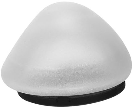 HOMSFOU Garten Solar Decor Pebble Form Rasen Lampe Solar Boden Licht Für Außerhalb
