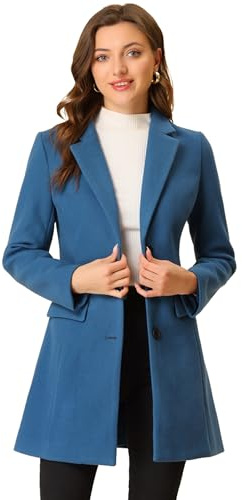 Allegra K Basic Coat Capa básica Mujer