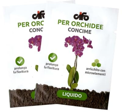 Concime liquido per Orchidee - Cifo - 2,5 ml per bustina (2 bustine)