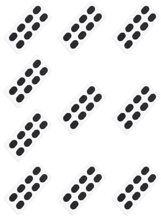 Fukamou Protège-nez pour Lunettes | Protège-nez en Mousse Souple pour Lunettes,À Remplacer Pour Travail Sport Vacances Bureau Maquillage