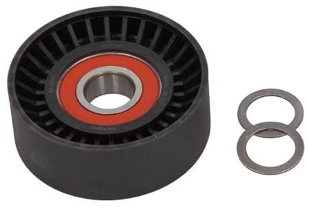 MAXGEAR 54-0950 Umlenk- / Führungsrolle Keilrippenriemen Umlenkrolle Keilrippenriemen 26mm Kunststoff 17mm 70mm