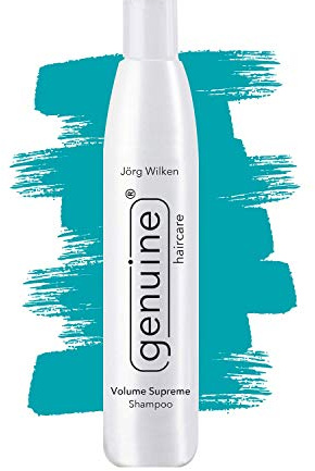 Volume Supreme stärkendes Shampoo für feines/duennes Haar, gegen Spliss/Frizz, für Volumen, verringert Haarausfall & leicht fettige Kopfhaut, genuine haircare