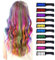 10 tizas de pelo para niños, coloración del cabello, peine de tiza Hipoalergénico para el cabello, lavables para el cabello, seguros para niños, Multicolor