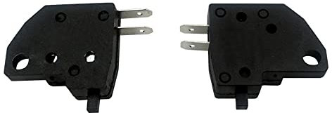 2pcs Motocicleta Freno Delantero Interruptor de Luz de Stop Freno De Funcionamiento Interruptor Indicador de Intermitente Para Honda CBR600 VFR800 Para Suzuki Para Kawasaki La mayoría de los modelos