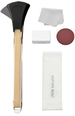 Guitar Bow, Acoustic Folk Song Plucker Guitar Tuning Pick, Guitar Bow Self-Plucking Plectrum, Double-Sided Playing BowInstrumental Accessories for Fuitar Enthusiasts