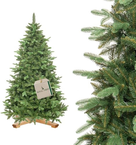 ROYAL TREES Dichter schöner künstlicher Weihnachtsbaum 180 cm Sibirische Fichte künstlicher Weihnachtsbaum künstlicher künstlich Christmas Tree künstliche
