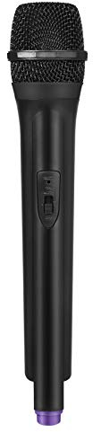 DECHOUS Microphone Jouet en Plastique Noir Haute Simulation 1:1 Portable Accessoire de Scène pour Karaoké et Performance sur Scène pour Adultes et Garçon et Filles Couleur Aléatoire