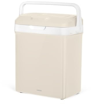 Livoo - Elektrische Kühlbox – kalt und warm, Kapazität 18 l, oder 6 Flaschen à 1,5 l, Netzstecker/Zigarettenanzünder
